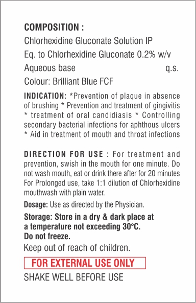 Chlorhexidine Mouthwash Ip